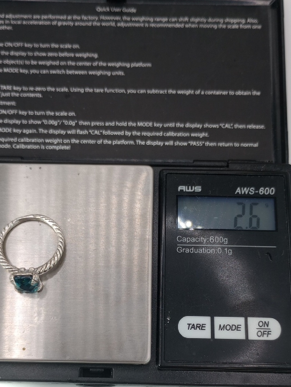 David Yurman Chantelaline with Diamonds 8 mm Ring - Picture 15 of 15